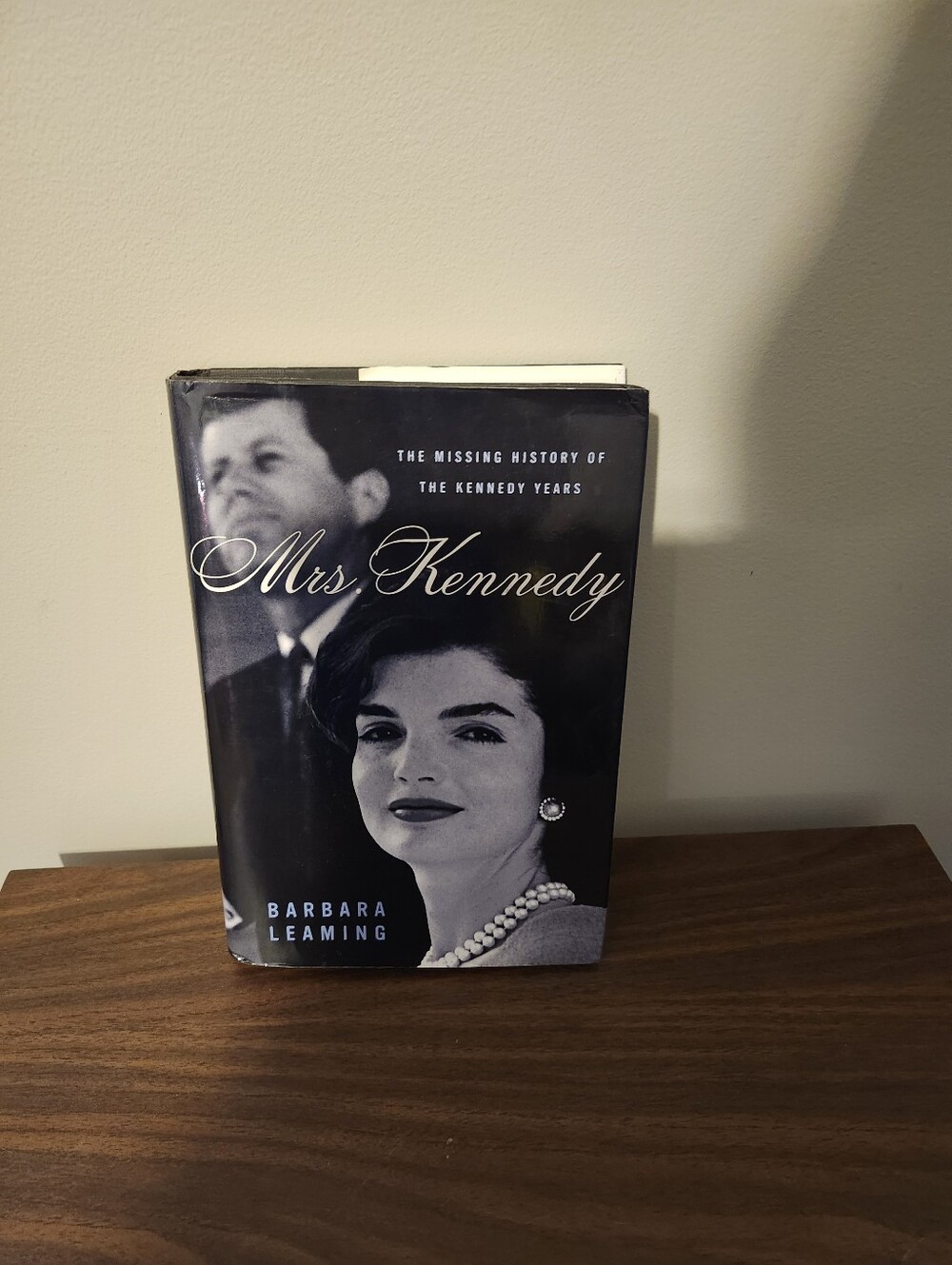 Mrs. Kennedy by - Black Hardcover Book